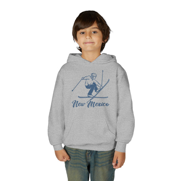 New Mexico Youth Hoodie - Snow Ski Kids New Mexico Hooded Sweatshirt