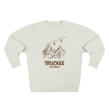 Premium Truckee, California Gondola Ski Mountain Sweatshirt