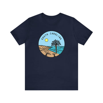Buy navy South Carolina T-Shirt - Unisex South Carolina Shirt