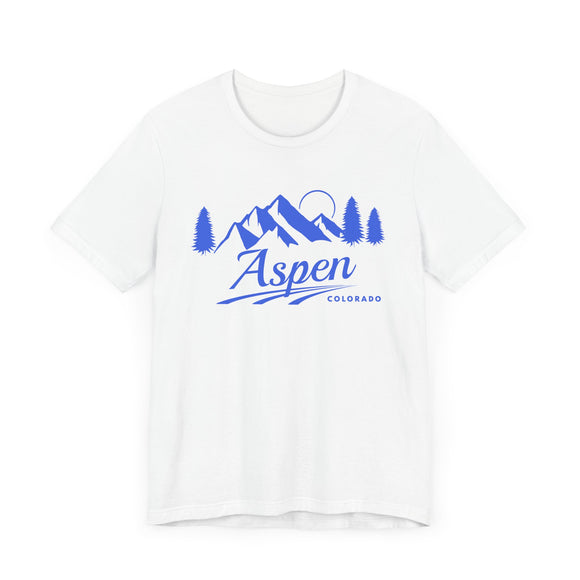 Aspen, Colorado T-Shirt - Retro Mountain Unisex Aspen Shirt