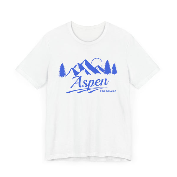 Aspen, Colorado T-Shirt - Retro Mountain Unisex Aspen Shirt
