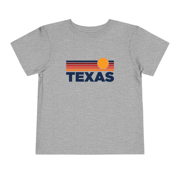 Buy athletic-heather Texas Toddler T-Shirt - Retro Sun Tee