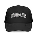 Brooklyn, New York Trucker Hat — Vintage College Foam Mesh Brooklyn Cap-2