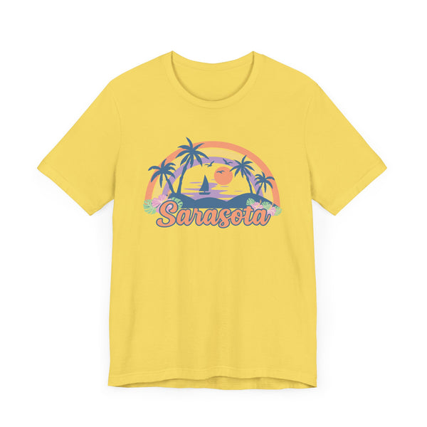 Sarasota, Florida T-Shirt - Retro Beach Unisex Sarasota Shirt