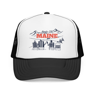 Maine Après-ski Trucker Hat — Foam Mesh Cap - 0