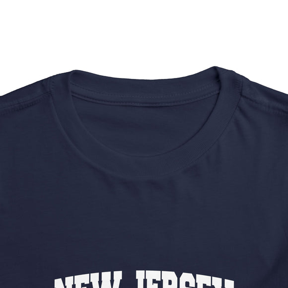 New Jersey Toddler Graphic Tee - Kids New Jersey Vacation Shirt