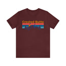 Crested Butte, Colorado Shirt - Mountain Sunset Unisex Crested Butte T-Shirt-7
