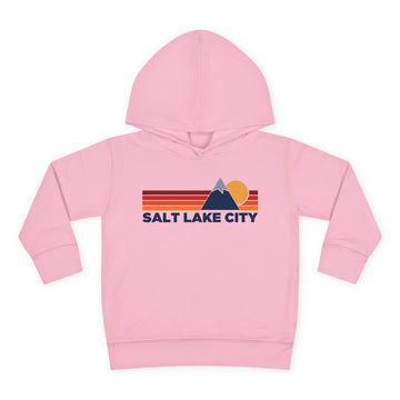 Buy pink Salt Lake City, Utah Toddler Hoodie - Unisex Mountain Salt Lake City Pullover Sweatshirt, Kids Hooded Jumper, Utah Souvenir