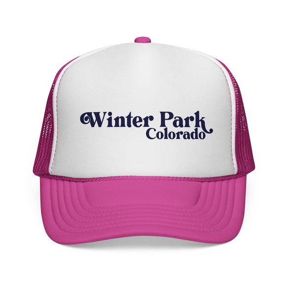 Winter Park, Colorado Retro Trucker Hat