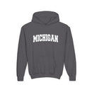 Michigan Youth Hoodie - Kids Michigan Hooded Sweatshirt-3