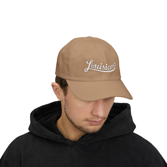 Louisiana Dad Hat - Embroidered Louisiana Classic Dad Cap
