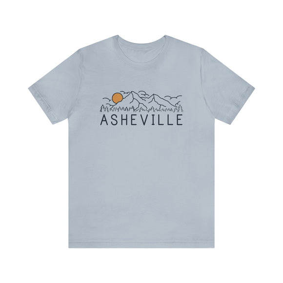 Asheville, North Carolina T-Shirt - Retro Unisex Asheville Shirt