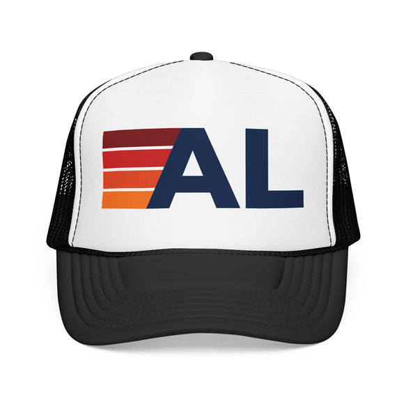 Alabama Trucker Hat - AL Abbr retro cap