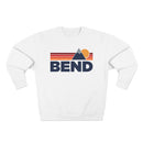 Premium Bend, Oregon Mountain Lines Graphic Sweatshirt-2
