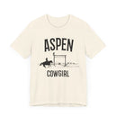 Aspen, Colorado Cowgirl Graphic Tee-17