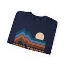 Lake Tahoe, California Sweatshirt Retro Mountains, Lake Tahoe Unisex Graphic Crewneck-20