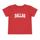 Dallas, Texas Toddler Graphic Tee - Kids Dallas Vacation T-Shirt-5