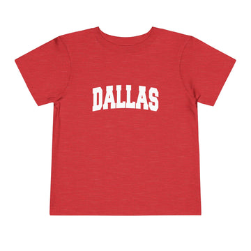 Buy heather-red Dallas, Texas Toddler Graphic Tee - Kids Dallas Vacation T-Shirt