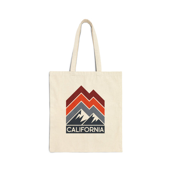 California Cotton Canvas California Tote Bag