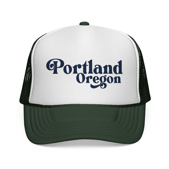 Portland, Oregon Retro Trucker Hat