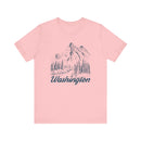 Washington Graphic Tee - Mountain Illustration Washington T Shirt-6