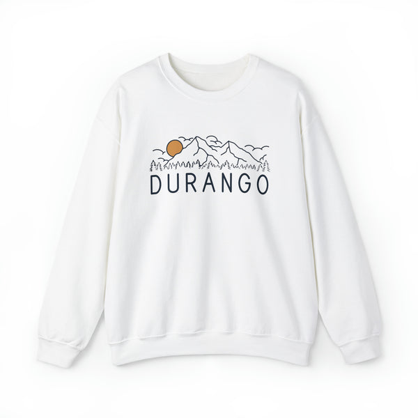 Durango, Colorado Sweatshirt - Unisex Crewneck Durango Sweatshirt