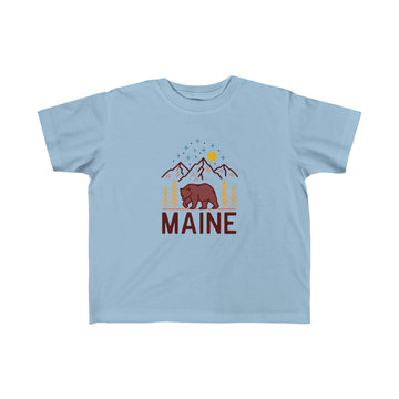 Buy light-blue Maine Toddler T-Shirt - Unisex Toddler Maine Shirt