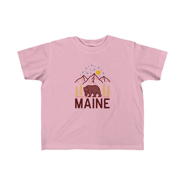 Buy pink Maine Toddler T-Shirt - Unisex Toddler Maine Shirt