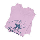 Vermont T Shirt - Vintage Ski Graphic Vermont Tee-23