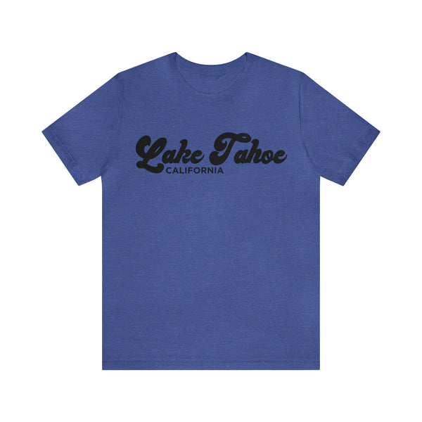 Lake Tahoe, California T-Shirt - Retro Unisex Lake Tahoe Shirt
