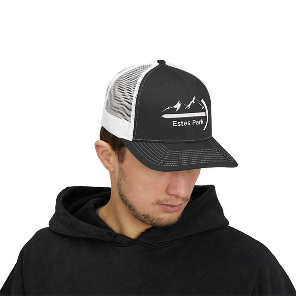 Estes Park, Colorado Snapback Trucker Cap - Embroidered Estes Park Hat