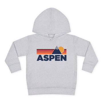 Aspen, Colorado Toddler Hoodie - Unisex Mountain Aspen Pullover Sweatshirt, Kids Hooded Jumper, Colorado Souvenir - 0