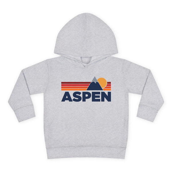 Aspen, Colorado Toddler Hoodie - Unisex Mountain Aspen Pullover Sweatshirt, Kids Hooded Jumper, Colorado Souvenir