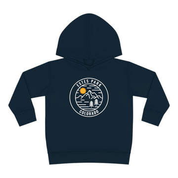 Estes Park, Colorado Toddler Hoodie - Unisex Estes Park Toddler Sweatshirt - 0