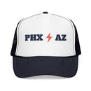 Phoenix, Arizona Retro Trucker Hat - Lightning Foam Cap-1