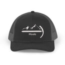 Moab, Utah Snapback Trucker Cap - Embroidered Moab Hat-1