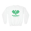 Minnesota Youth Sweatshirt - Pickleball Unisex Kid's Minnesota Crewneck Sweatshirt