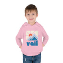 Vail, Colorado Toddler Hoodie - Minimal Style Unisex Vail Toddler Sweatshirt-13