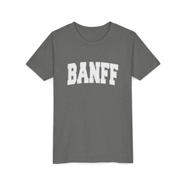 Banff, Canada Youth Graphic Tee - Kids Banff T Shirt