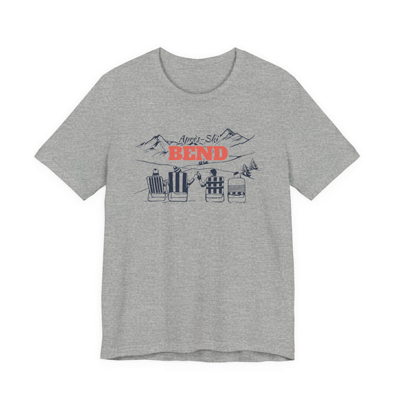 Bend, Oregon Après-ski T-Shirt - Vintage Mountain Graphic Tee