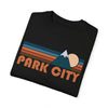 Park City, Utah Graphic Tee, Comfort Colors Retro Unisex Park City T shirt, Mountain Adventure Shirt