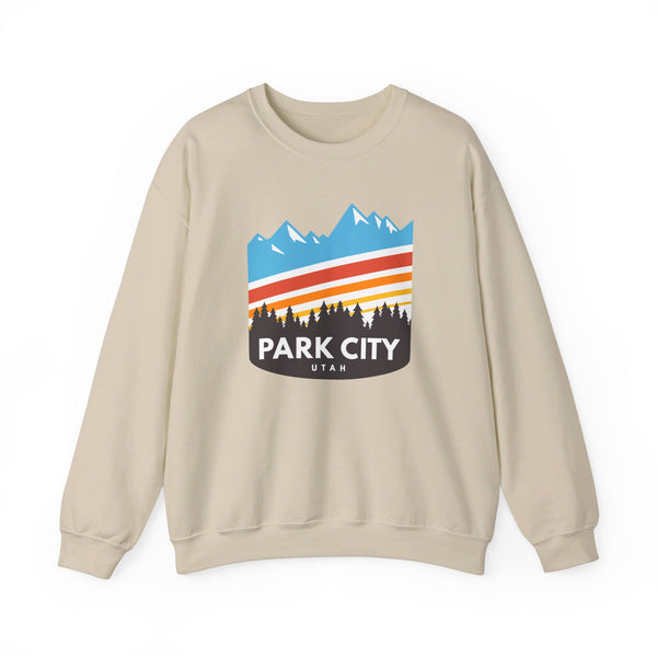 Park City, Utah Sweatshirt - Unisex Retro Crewneck Park City Sweatshirt