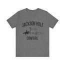 Jackson Hole, Wyoming Cowgirl Graphic Tee-3