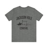 Jackson Hole, Wyoming Cowgirl Graphic Tee