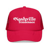 Kids Nashville, Tennessee Trucker Hat Foam - Youth Snapback
