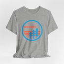 Michigan T Shirt - Retro Trees Michigan Tee-11