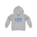 Retro Wyoming Youth Hoodie - Mountain Wyoming Kids Sweatshirt, Cute Wyoming Children's Pullover-3