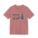 Colorado T-Shirt Retro - Adult Unisex Ski Mountain Gondola Colorado T Shirt-24