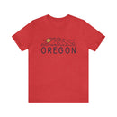 Oregon T-Shirt - Retro Unisex Oregon Shirt-4