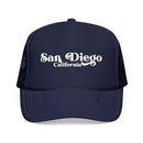 San Diego, California Trucker Hat - Foam San Diego Cap-1